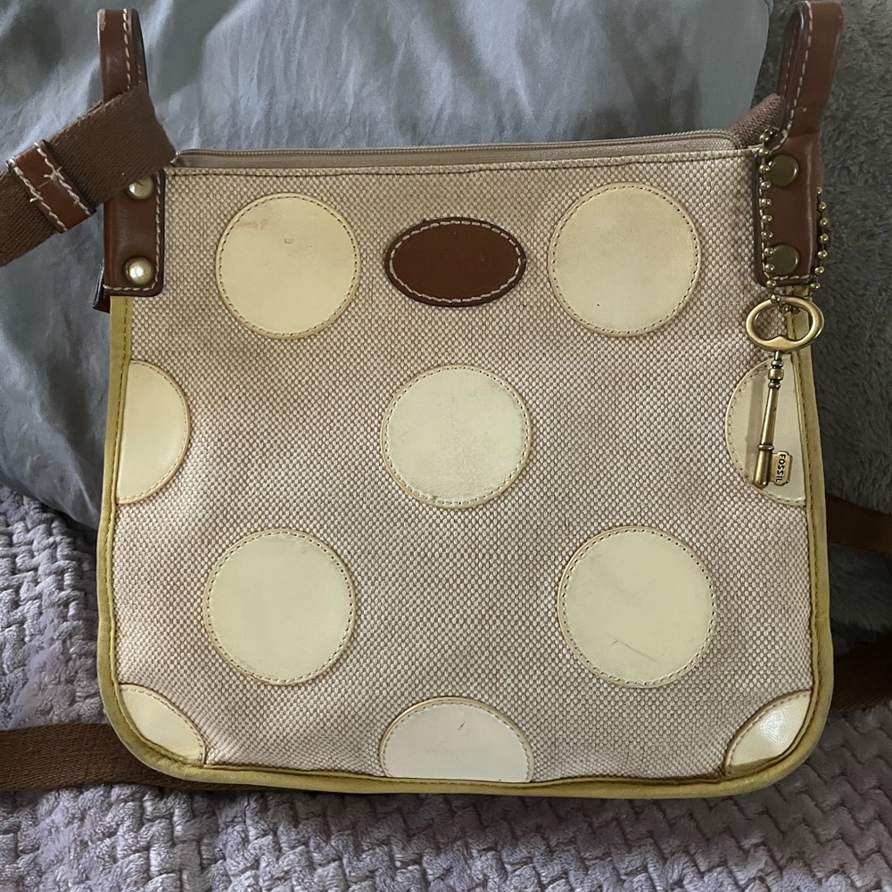 Fossil Key -Per Canvas Crossbody